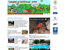 Tablet Screenshot of levaldamour.com